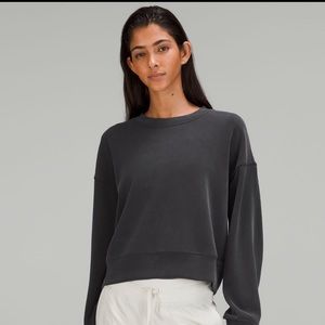 Lululemon Softstreme perfectly oversized cropped crew